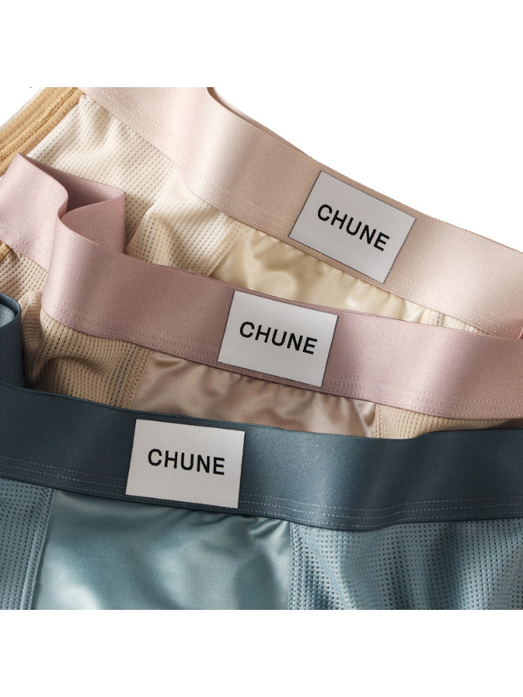 4 Pack Men's Seamless Comfort Second-Skin Feel Antibacterial Pouch Trunks | dmunderwear detail image 9