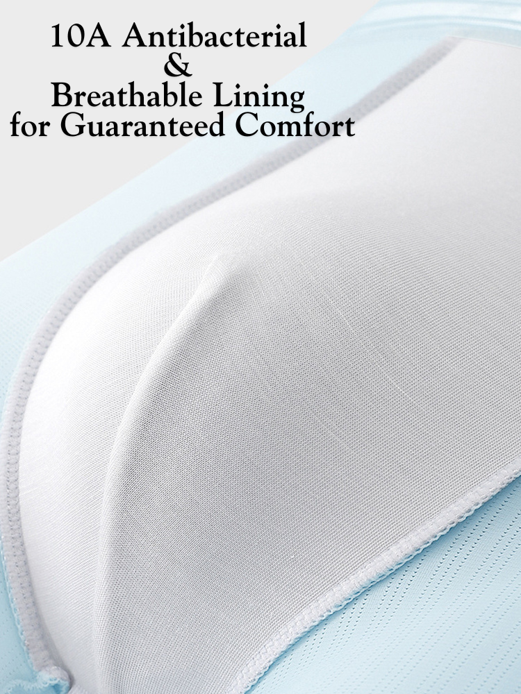 4 Pack Men's Seamless Cooling Ice Silk Antibacterial Mid-Rise Trunks | dmunderwear detail image 7