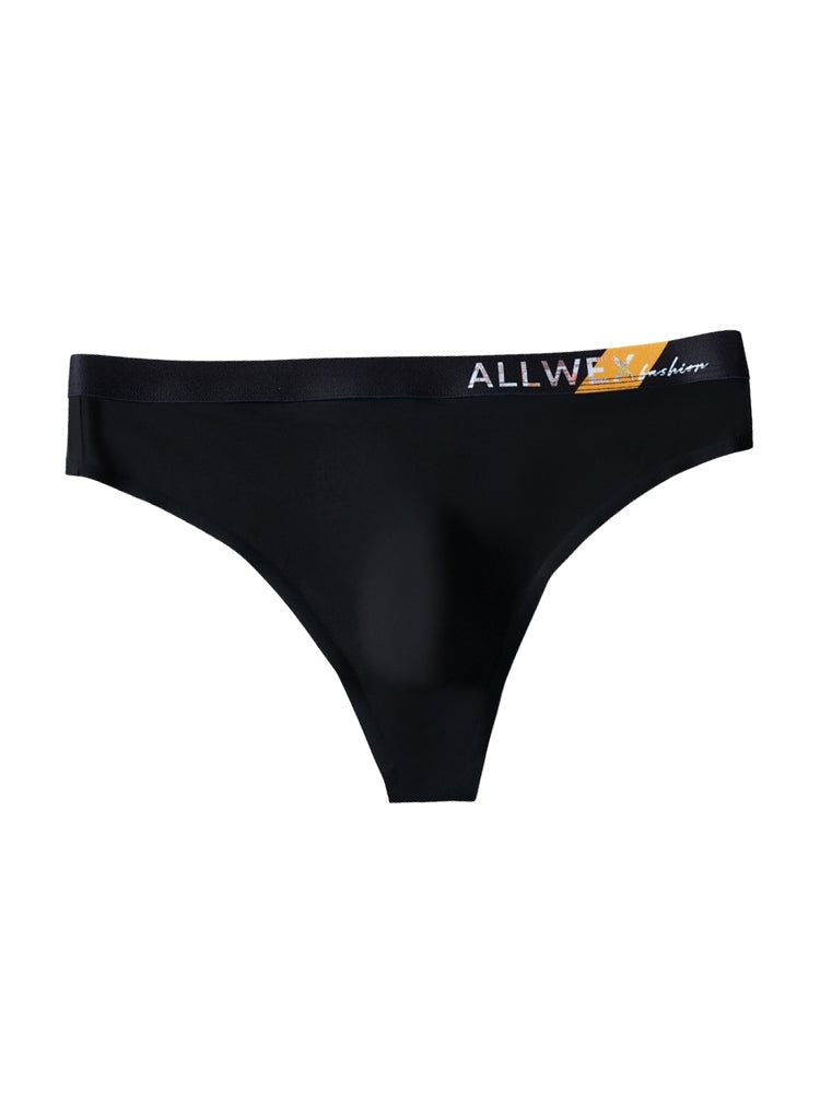 4 Pack Men's Second-Skin Feel 3D Pouch Cooling Touch Thongs | dmunderwear detail image 16
