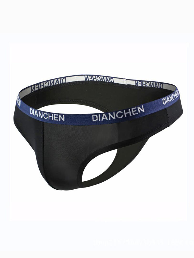 4 Pack Men's Sexy Comfortable Ice Silk Breathable Thong | dmunderwear