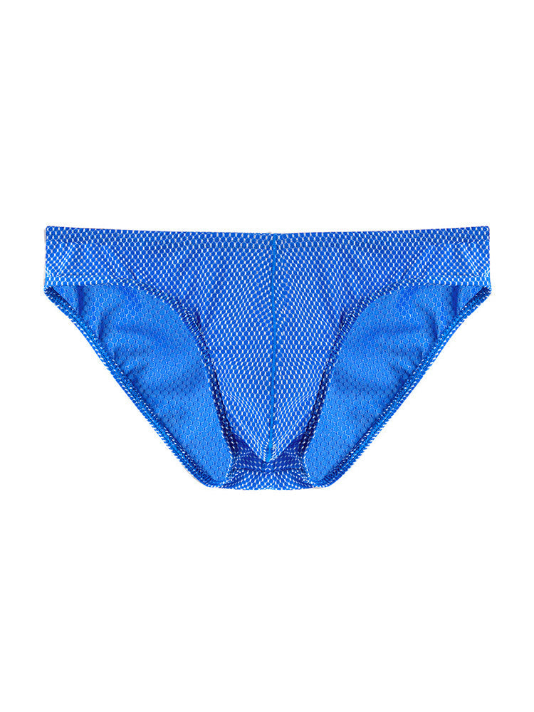 4 Pack Men's Sexy Solid Color Low-Rise Stretch Fit Breathable Briefs | dmunderwear detail image 20