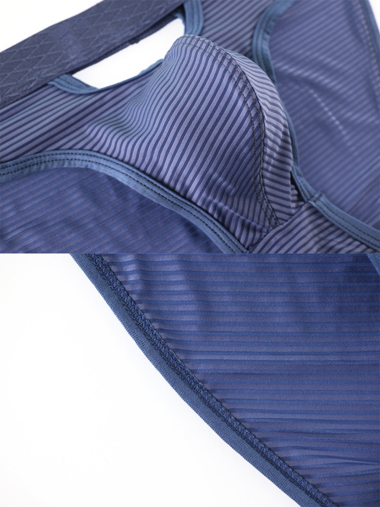 4 Pack Men's Sexy Striped Design Day-Long Comfort Soft-Touch Waistband Bikini | dmunderwear detail image 6