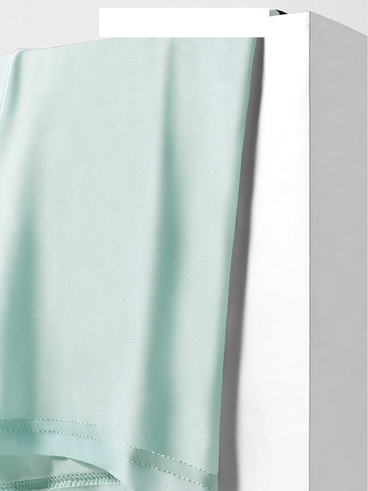4 Pack Men's Silky Thin Seamless Trunks | dmunderwear detail image 11