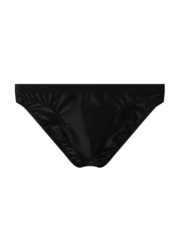 4 Pack Men's Skin-Friendly Cooling Touch Comfy Waistband Briefs | dmunderwear detail image 10