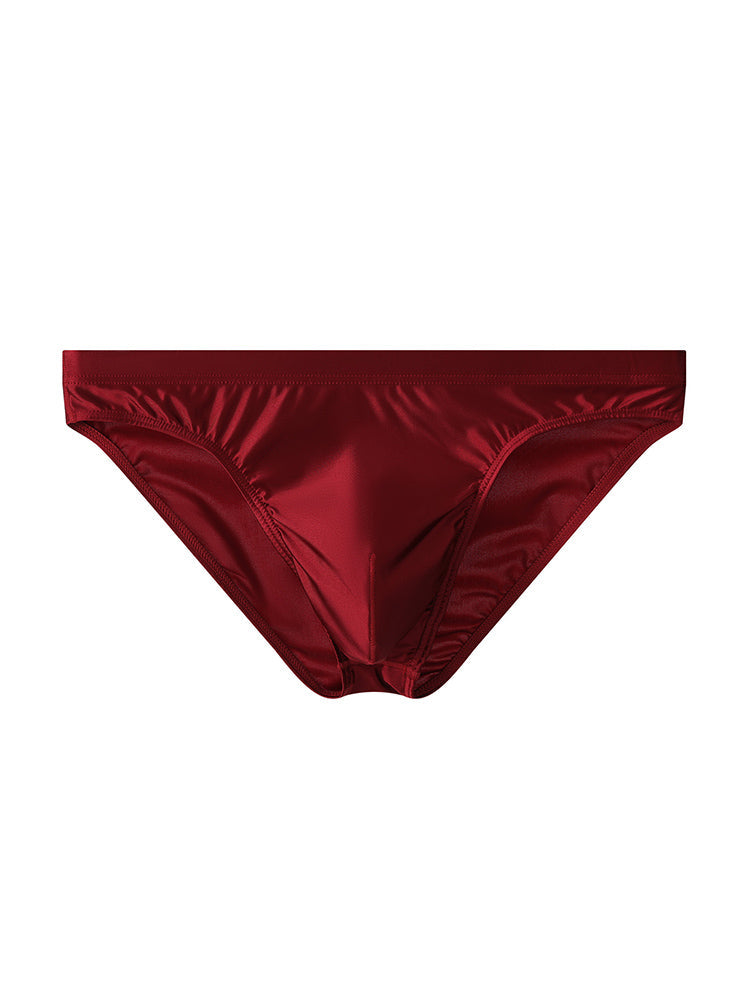 4 Pack Men's Skin-Friendly Cooling Touch Comfy Waistband Briefs | dmunderwear detail image 11
