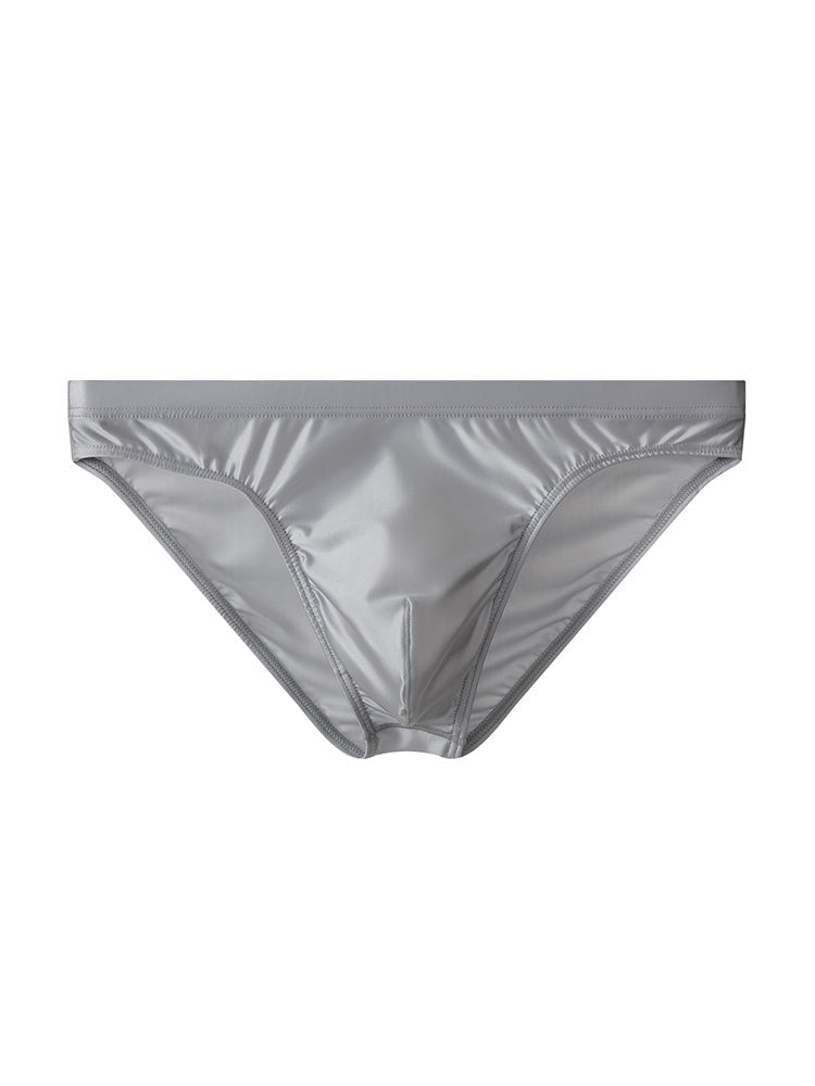4 Pack Men's Skin-Friendly Cooling Touch Comfy Waistband Briefs | dmunderwear detail image 13
