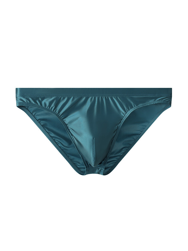 4 Pack Men's Skin-Friendly Cooling Touch Comfy Waistband Briefs | dmunderwear detail image 14