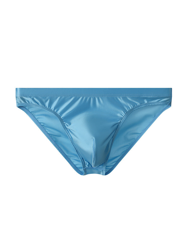 4 Pack Men's Skin-Friendly Cooling Touch Comfy Waistband Briefs | dmunderwear detail image 15