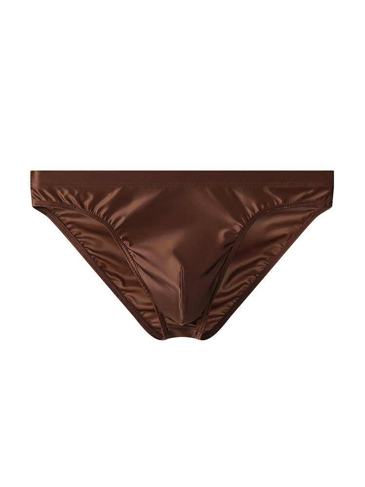 4 Pack Men's Skin-Friendly Cooling Touch Comfy Waistband Briefs | dmunderwear detail image 16