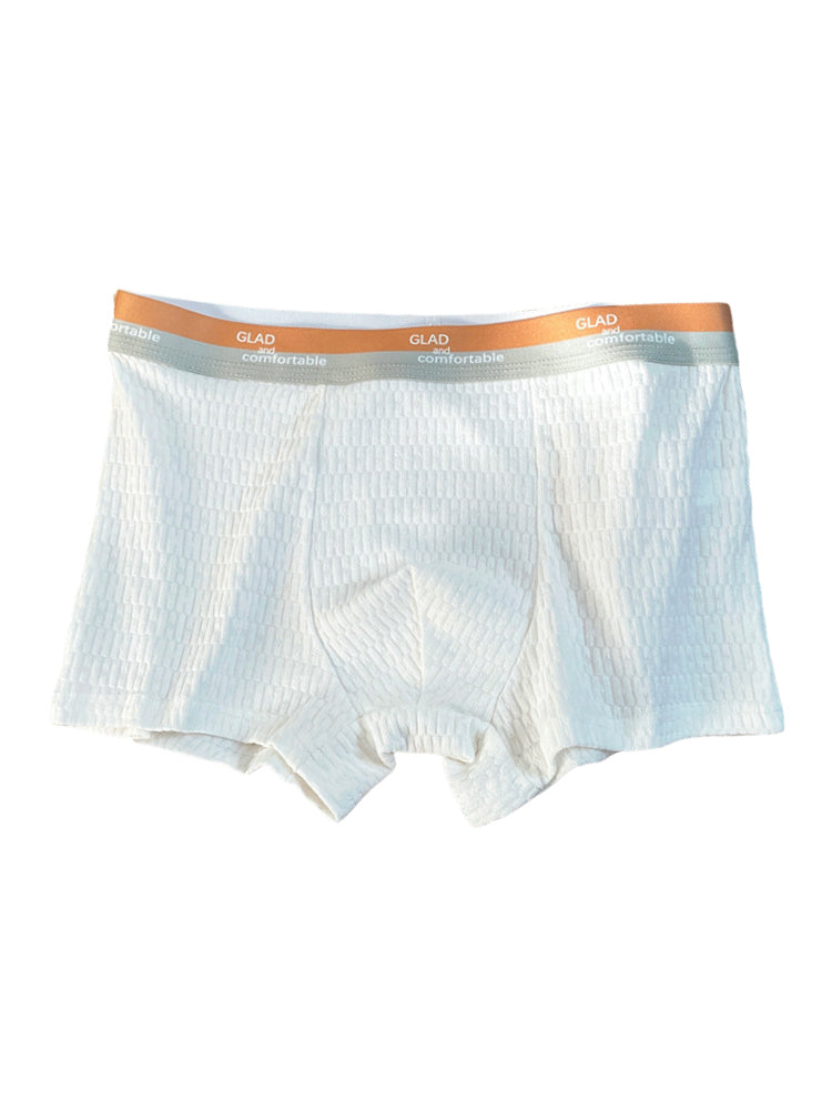 4 Pack Men's Soft-Touch Cotton Antibacterial All-Season Daily Stretch Luxury Trunks | dmunderwear detail image 16