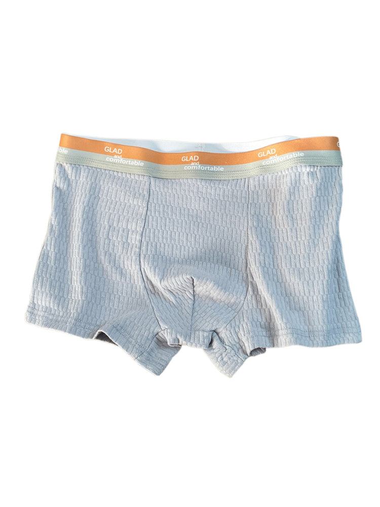 4 Pack Men's Soft-Touch Cotton Antibacterial All-Season Daily Stretch Luxury Trunks | dmunderwear detail image 19