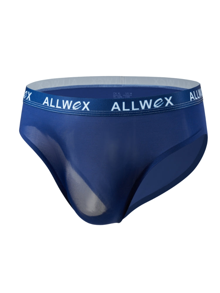 4 Pack Men's Stretch Fit Low-Rise Zero-Irritation Soft-Bound Edges Cooling Briefs | dmunderwear detail image 12