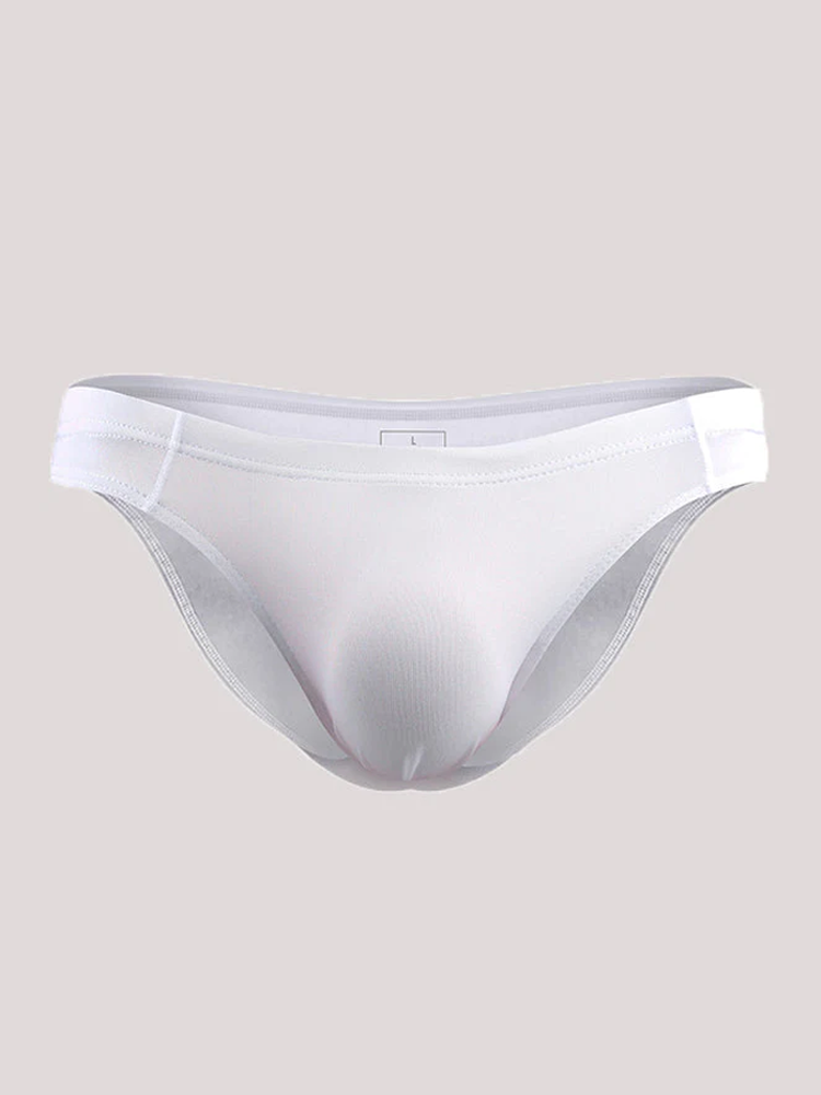 4 Pack Men's Support Pouch Traceless Ice Silk Underwear | dmunderwear detail image 19
