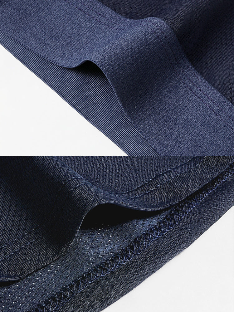 4 Pack Men's Thin Ultra Breathable Mesh Trunks | dmunderwear detail image 10