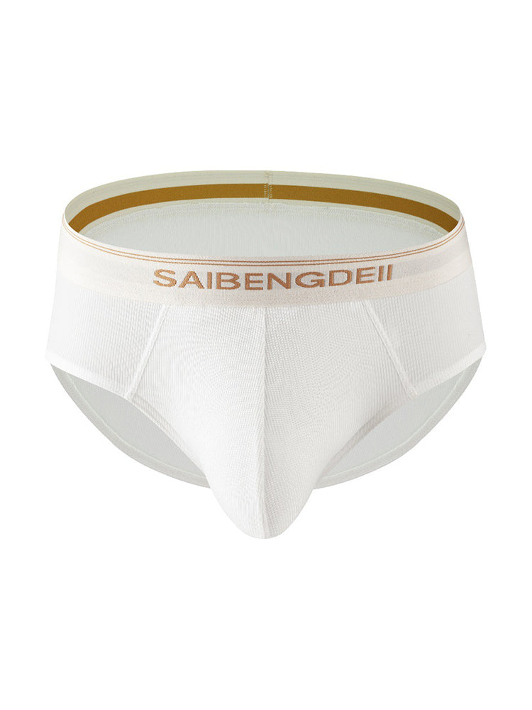 Men's Threaded Fabric U-Raised Low Rise Trunks | dmunderwear detail image 10