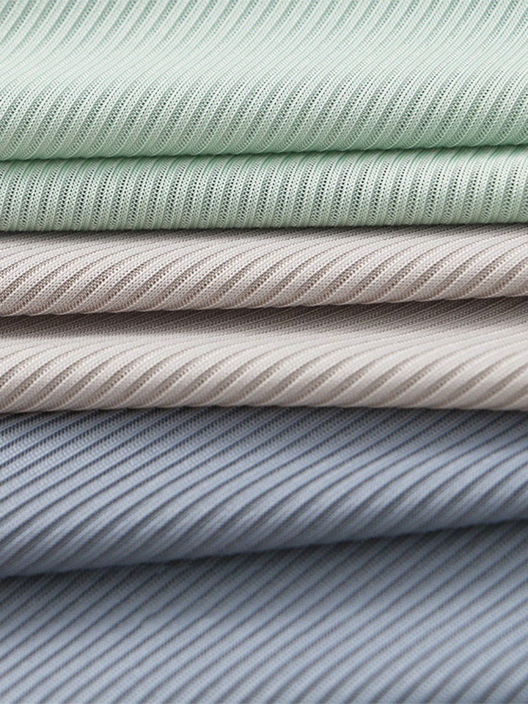 Men's Threaded Fabric U-Raised Low Rise Trunks | dmunderwear detail image 11