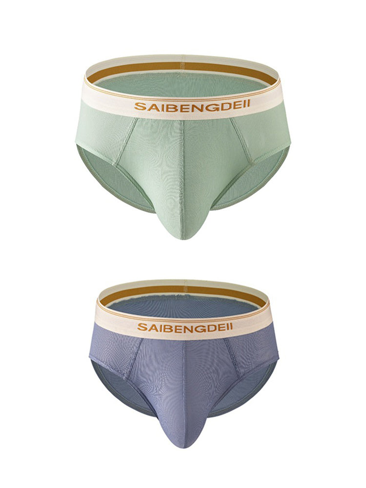 Men's Threaded Fabric U-Raised Low Rise Trunks | dmunderwear detail image 15