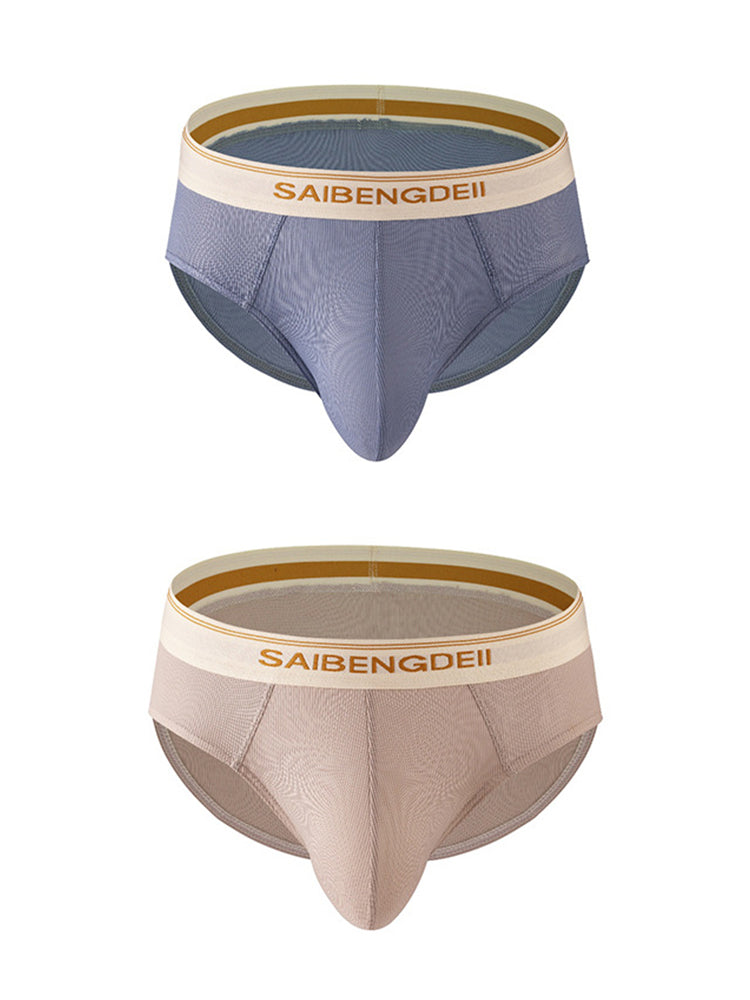 Men's Threaded Fabric U-Raised Low Rise Trunks | dmunderwear detail image 16
