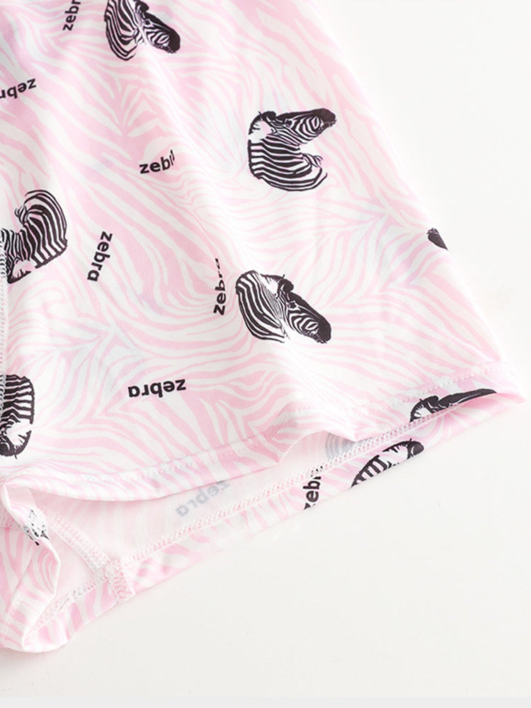 4-Pack Men's Trendy Print Ice Silk Mid-Rise Trunks | dmunderwear detail image 6