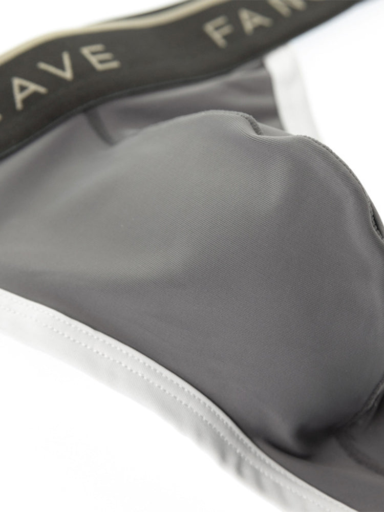 4 Pack Men's Ultra-Lightweight Sheer Icy Mesh Thongs | dmunderwear detail image 9