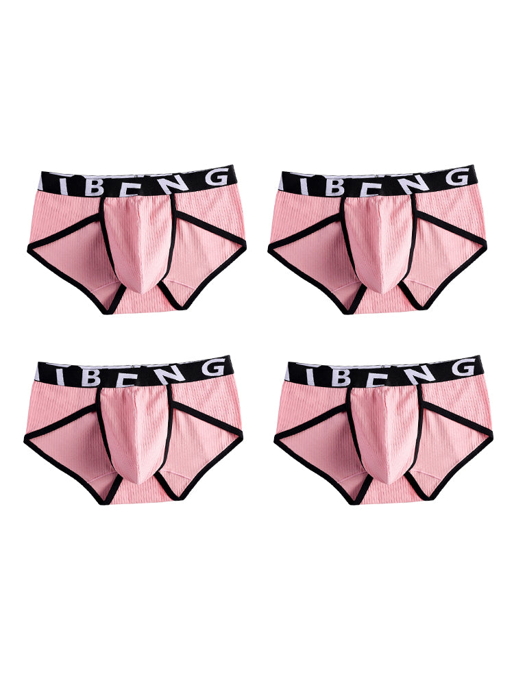 4-pack Men's Ultra-Soft Breathable Cotton High-Stretch Briefs | dmunderwear detail image 13