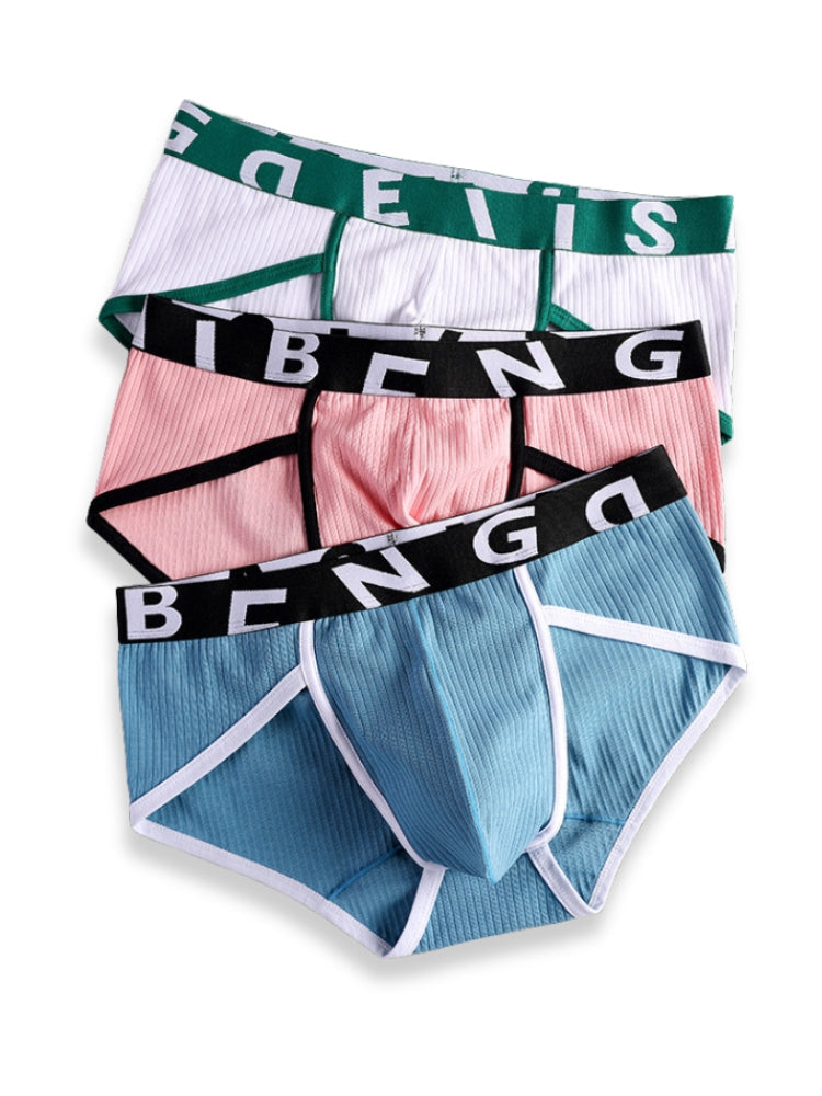 4-pack Men's Ultra-Soft Breathable Cotton High-Stretch Briefs | dmunderwear detail image 4