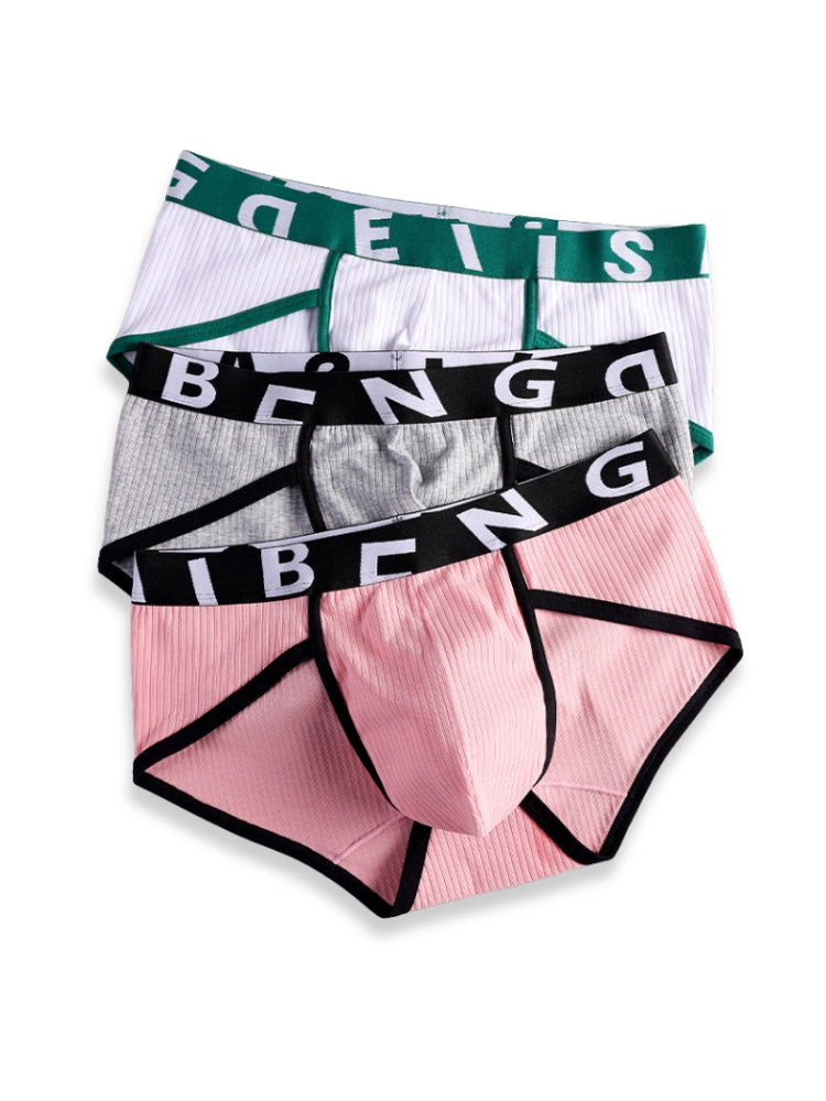 4-pack Men's Ultra-Soft Breathable Cotton High-Stretch Briefs | dmunderwear detail image 7