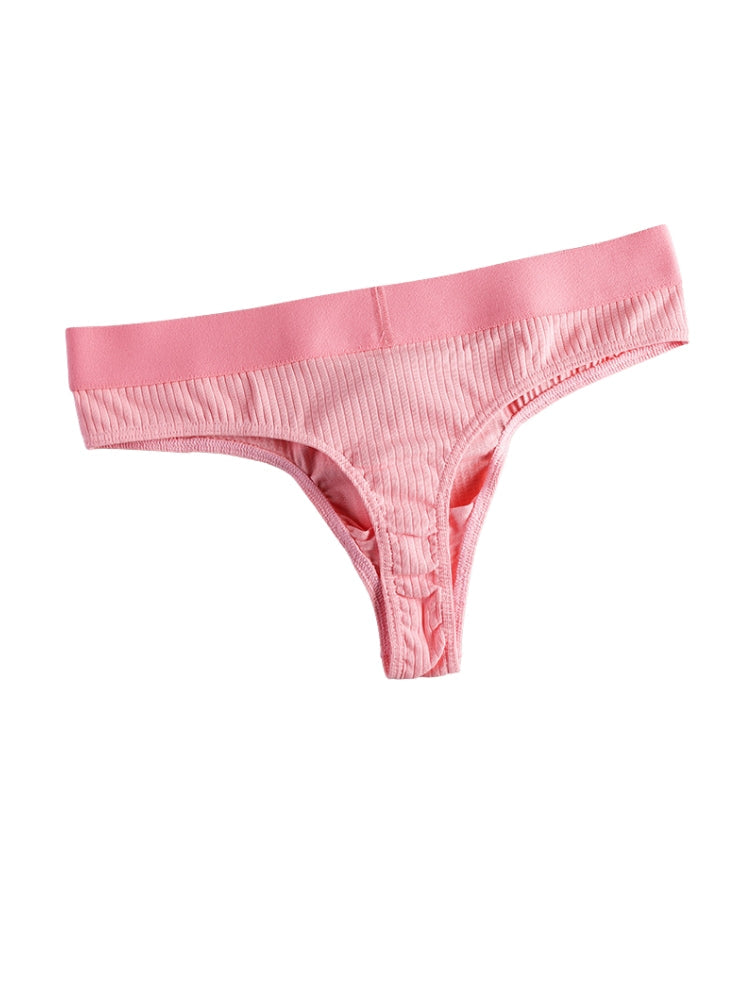 4-Pack Men's Ultra-Soft Cotton Mid-Rise Stay-Put Fit Seamless Thong | dmunderwear detail image 8