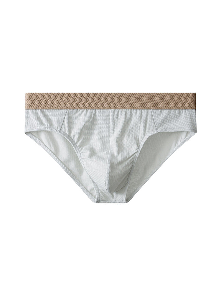 4 Pack Men's Ultra-Soft Cotton Seamless Comfort Supportive Fit Briefs | dmunderwear detail image 10