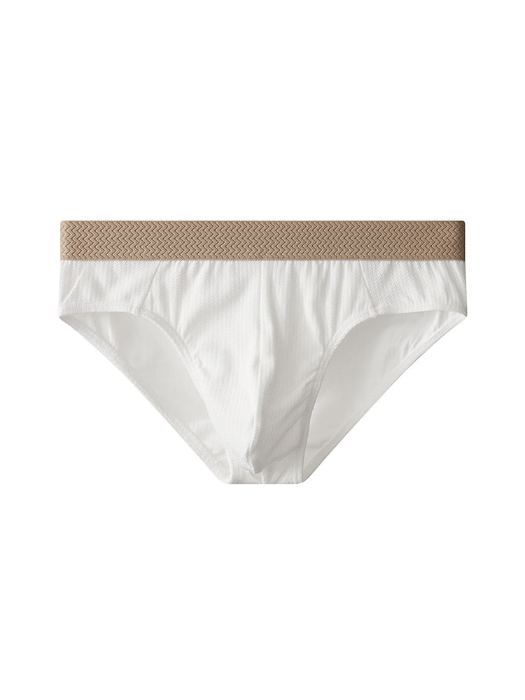 4 Pack Men's Ultra-Soft Cotton Seamless Comfort Supportive Fit Briefs | dmunderwear detail image 7