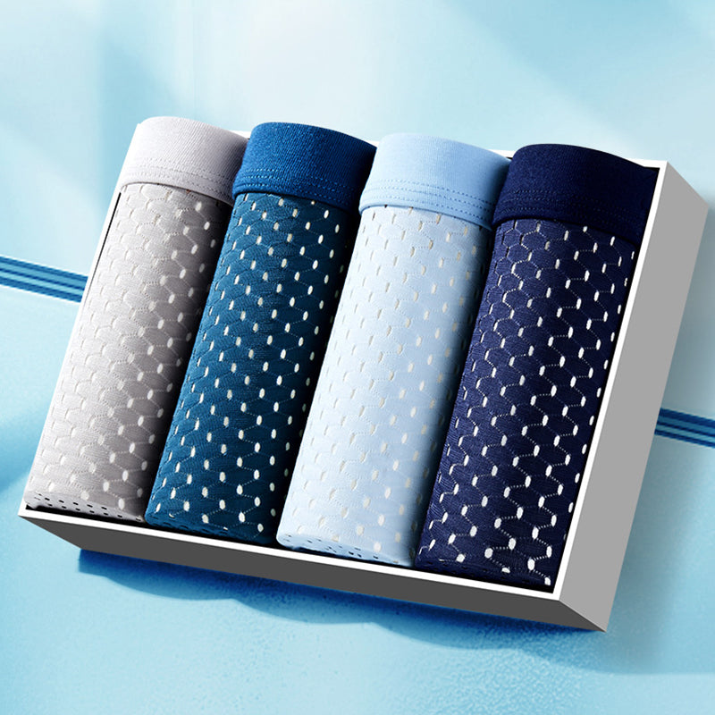 4 Pack Breathable Mesh Ball Pouch Underwear | dmunderwear detail image 7
