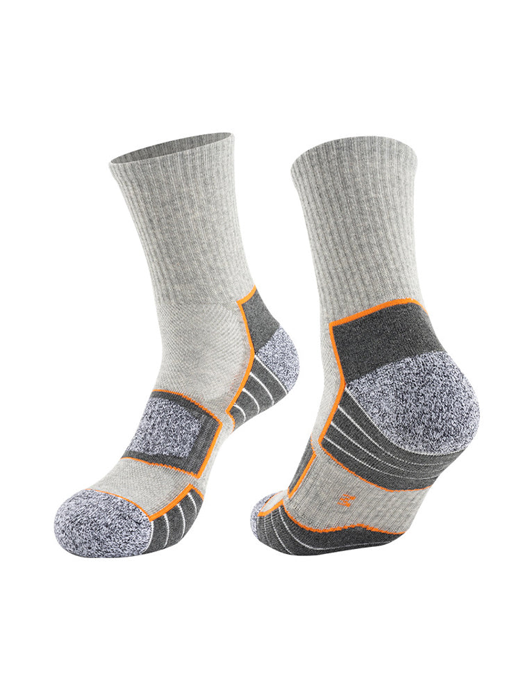 4 Pack Mid-Crew Thick Cushioned Sports Socks | dmunderwear detail image 8