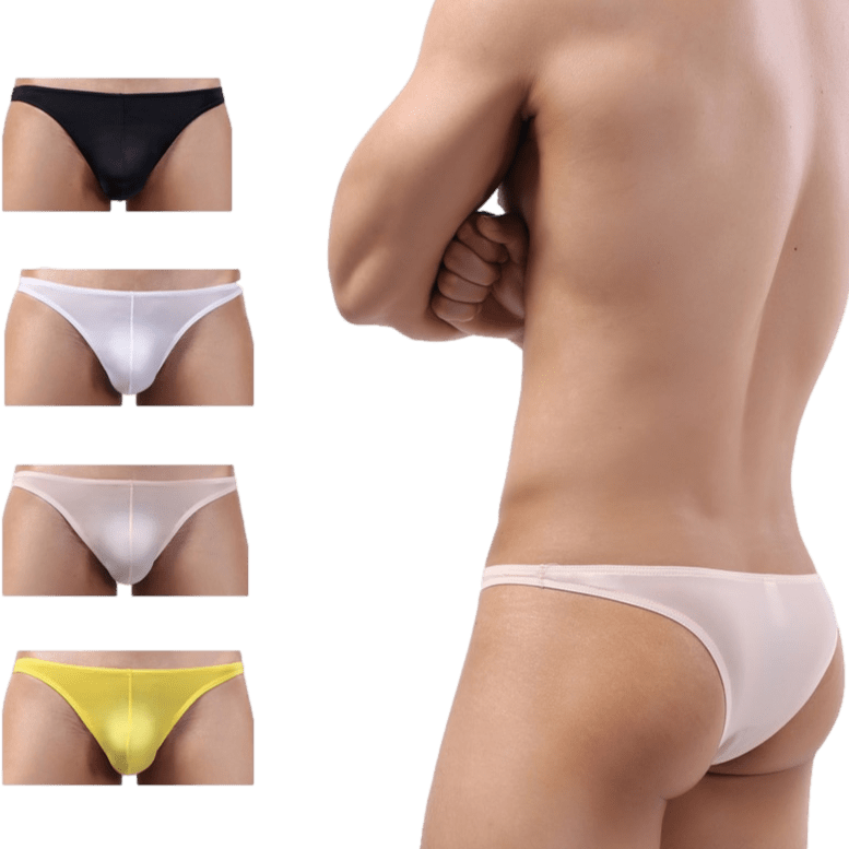 4 Pack Nude Slip V Bikini | dmunderwear