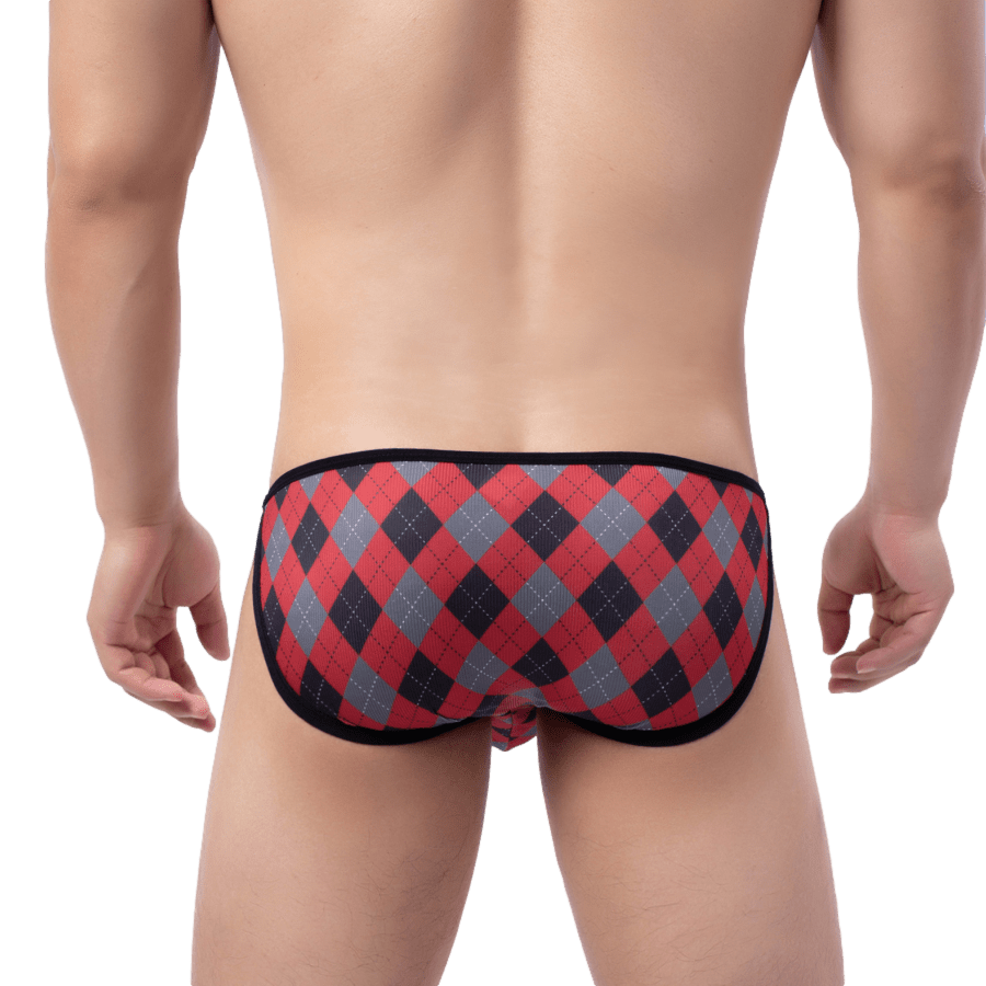 4 Pack Plaid String Bikini | dmunderwear detail image 9