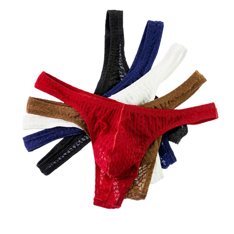 4 Pack Regal Textured Thong | dmunderwear