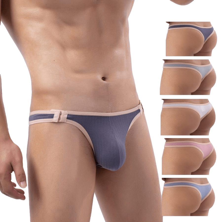 4 Pack Sahara Clip Thong | dmunderwear