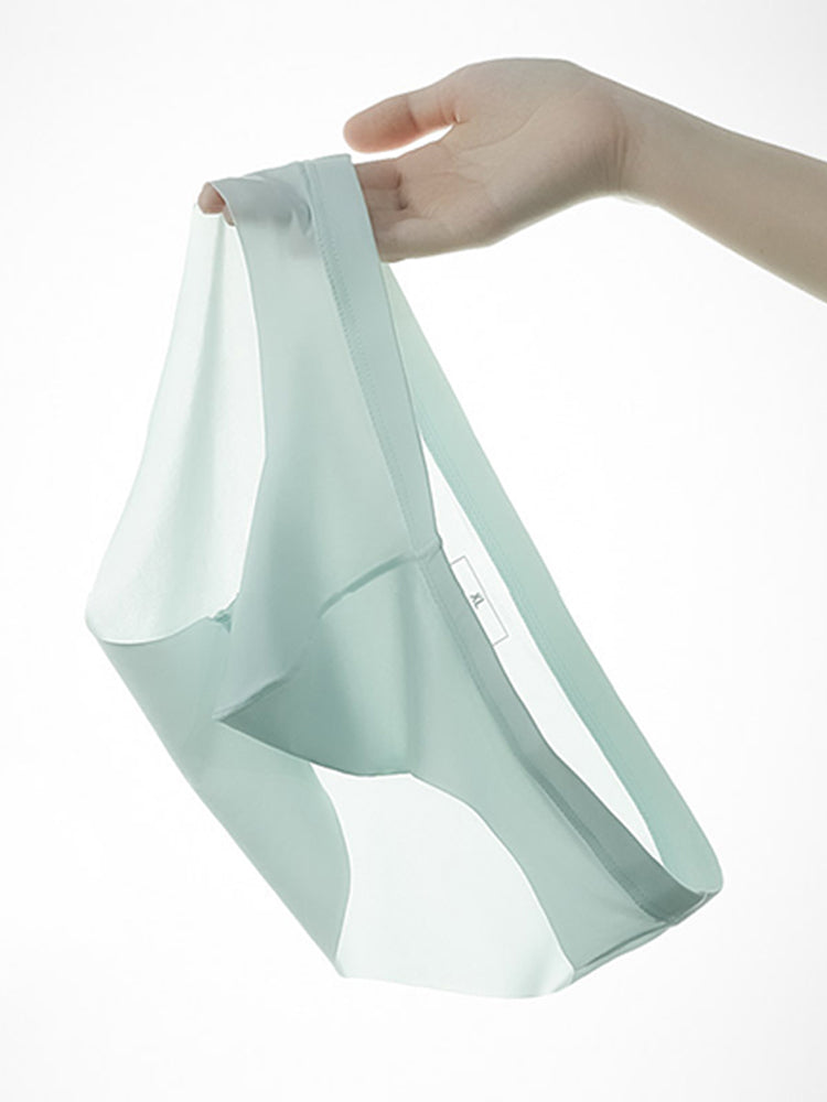 4 Pack Men's Seamlessess Thin Pouch Bikini | dmunderwear detail image 12