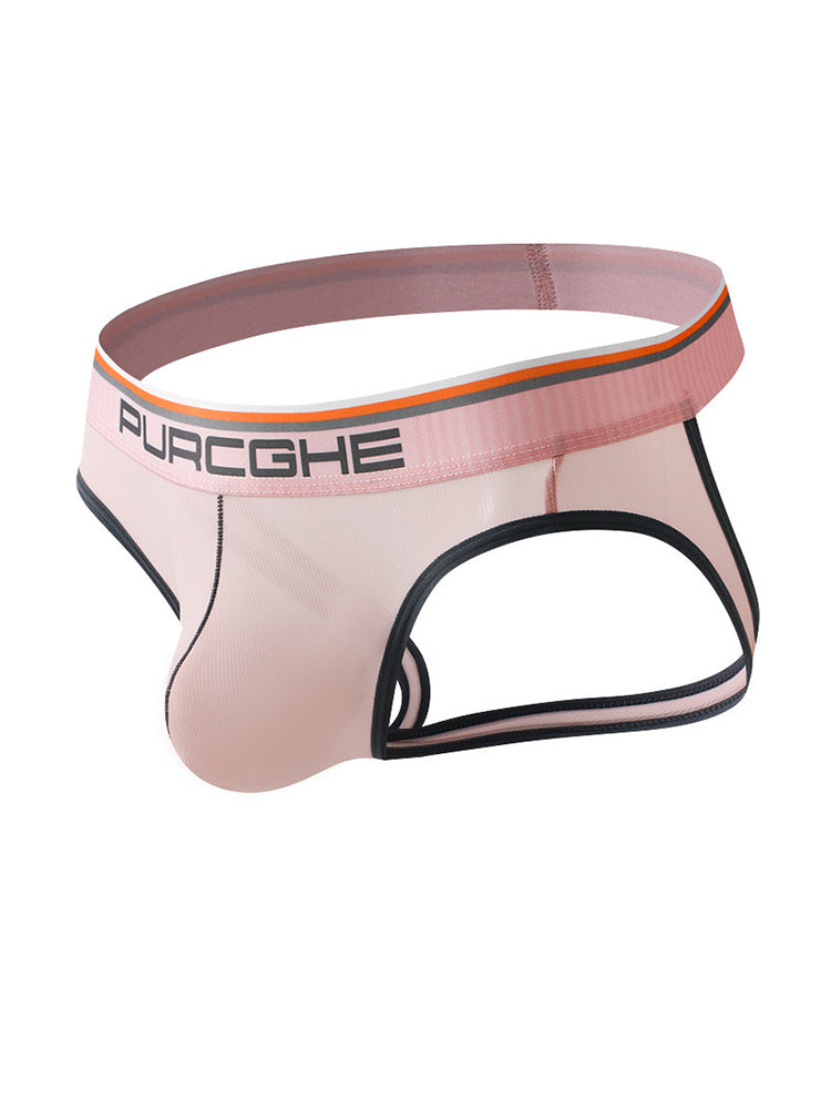 3 Pack Men's Low-Rise Sexy Ultra-Flexible Soft-Touch Firm Support Snug Fit Jockstrap | dmunderwear