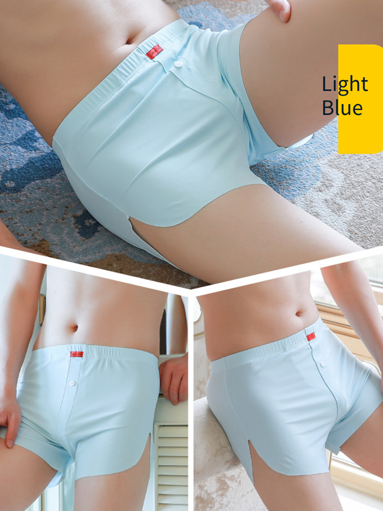 4 Packs of Men's Loose Breathable Sports Casual Underwear | dmunderwear detail image 18