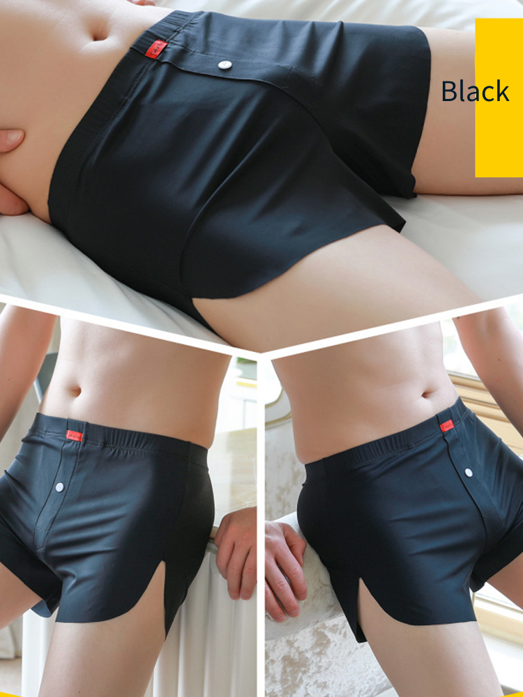4 Packs of Men's Loose Breathable Sports Casual Underwear | dmunderwear detail image 19