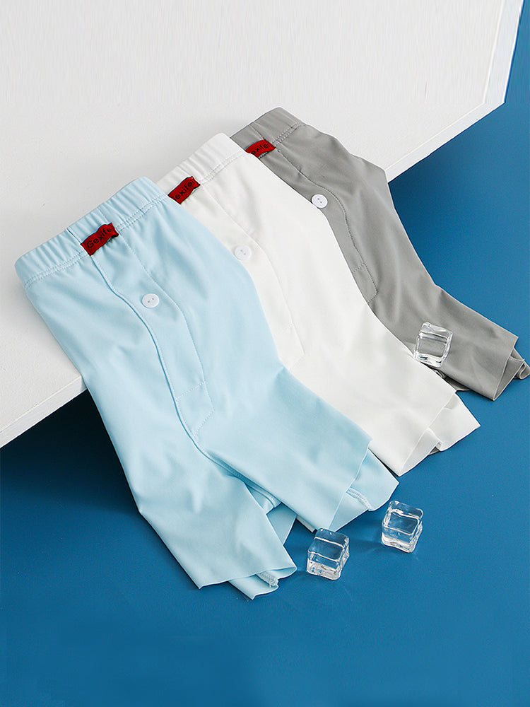 4 Packs of Men's Loose Breathable Sports Casual Underwear | dmunderwear detail image 4