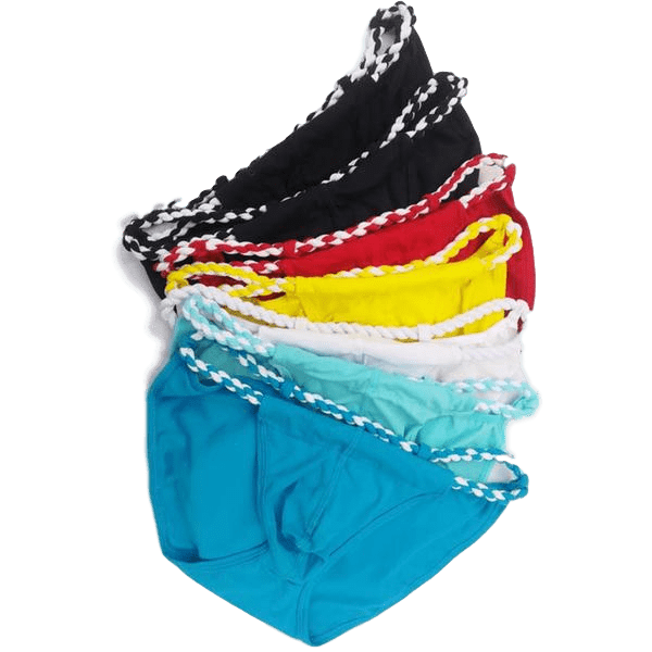 5 Pack Braided Bikini | dmunderwear