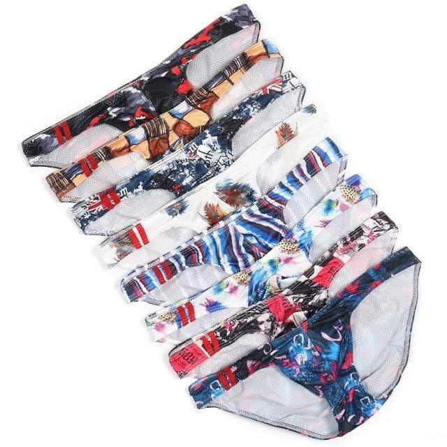 5 Pack Designer Slip Bikini Briefs | dmunderwear