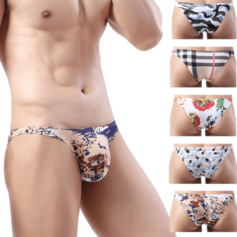 5 Pack Eyes On Me Bikini Briefs | dmunderwear