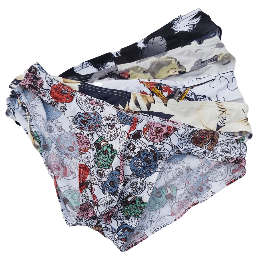 5 Pack Graphic Flex Bikini Briefs | dmunderwear
