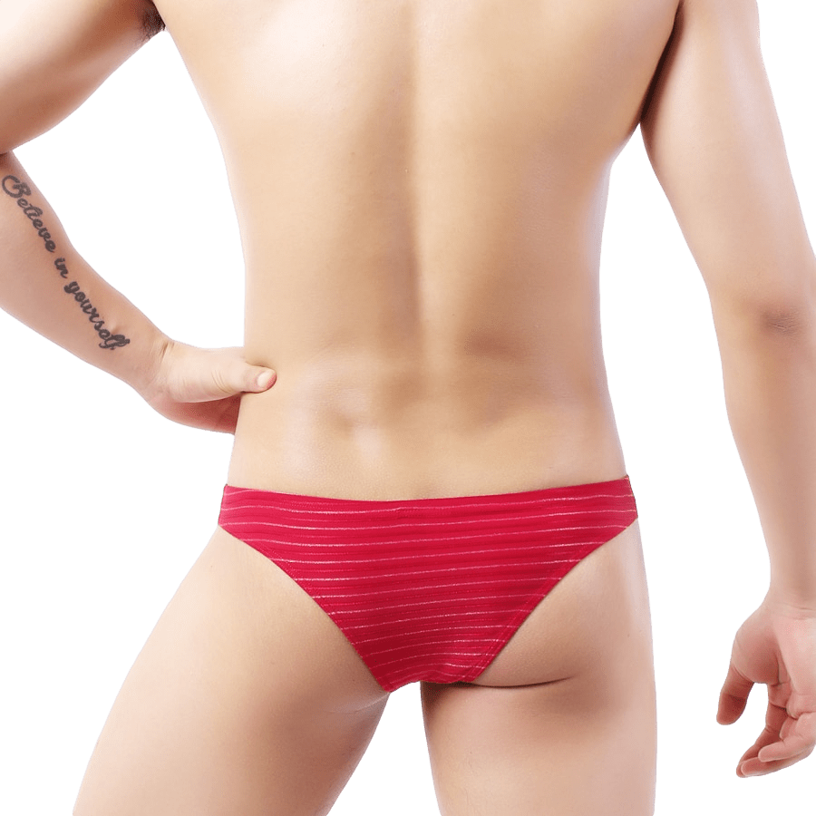 5 Pack Light Striped thongkinis | dmunderwear detail image 2