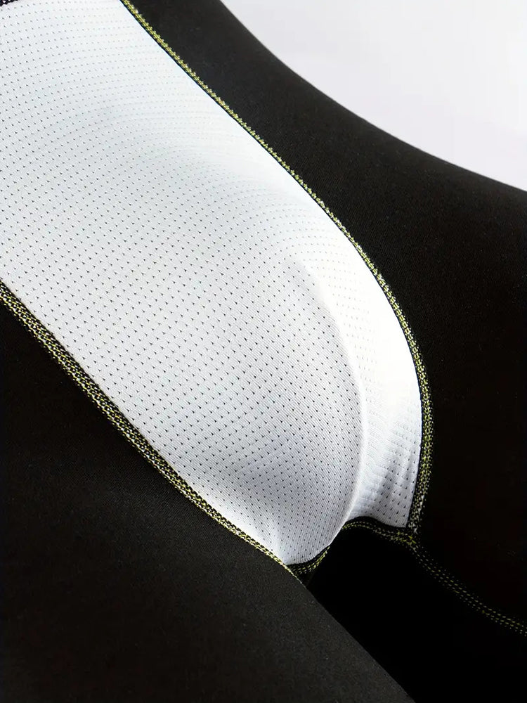 5 Pack Men's Extended Length Seamless Comfort Sporty Cut Odor-Control Boxers Briefs | dmunderwear detail image 5