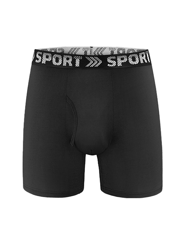 5 Pack Men's Fly Opening All-Day Freshness Zero-Irritation Snug Fit Comfy Boxers Briefs | dmunderwear detail image 3