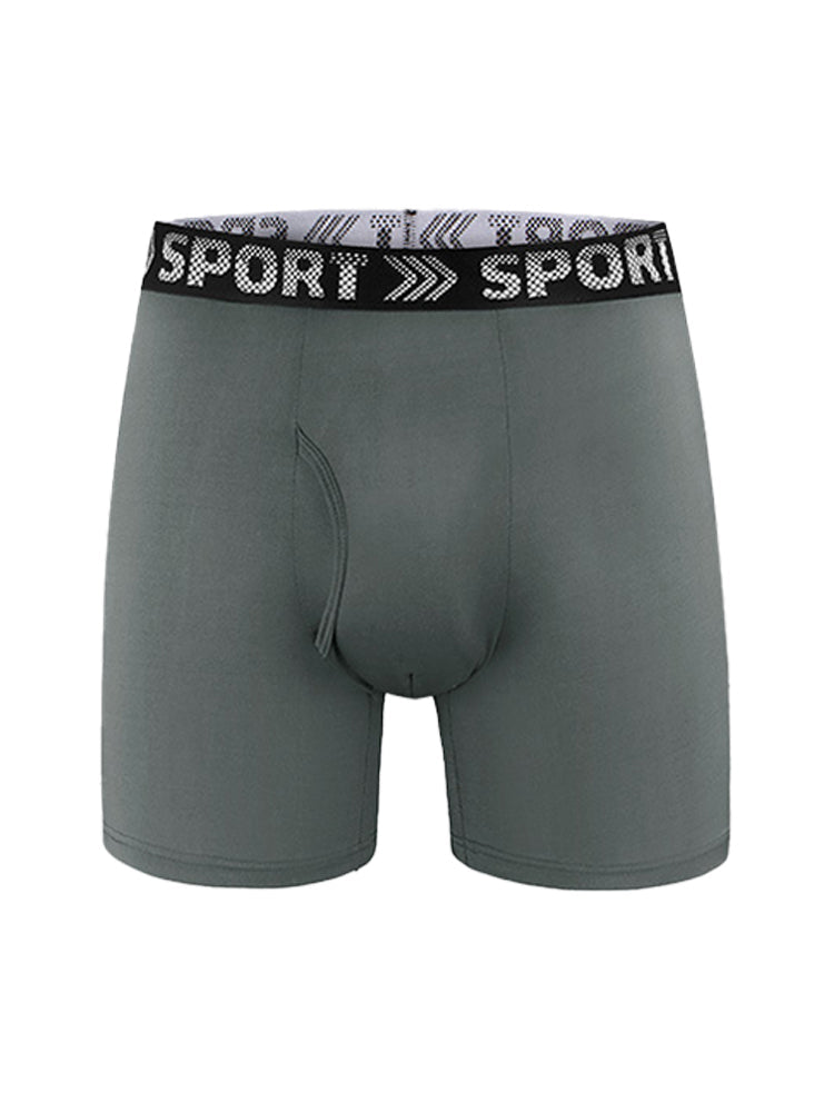 5 Pack Men's Fly Opening All-Day Freshness Zero-Irritation Snug Fit Comfy Boxers Briefs | dmunderwear detail image 4