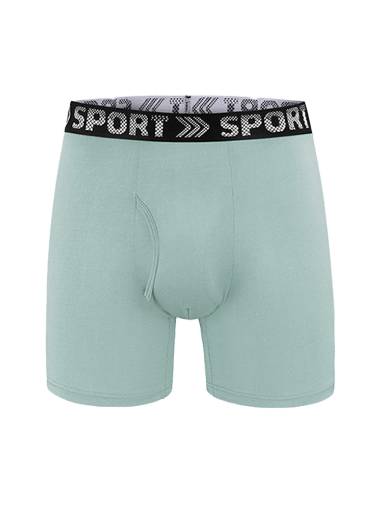5 Pack Men's Fly Opening All-Day Freshness Zero-Irritation Snug Fit Comfy Boxers Briefs | dmunderwear detail image 5